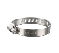 10 pezzi 8mm-700mm in acciaio inossidabile regolabile fascetta stringitubo tubo carburante clip a vite senza fine fascette a scatto(300-400mm)