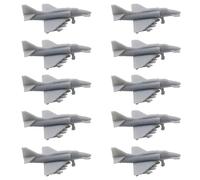 10 Pezzi A-4 Skyhawk Fighter 1/2000-1/350 Scala Modello Aereo Da Battaglia Modello Militare Aeroplano Fai Da Te Miniatura Stampo Collezione(1/700 (17mm))