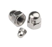 10 pezzi A2-70 Copridadi decorativi in acciaio inossidabile Copri ghianda(M5)