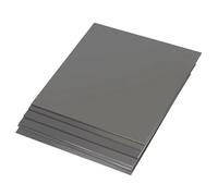 RAMBEX 10 Pezzi A3 Lamiera di Ferro, 50x50mm Spessore 0,5 Mm 0,6 0,8 1 1,2 1,5 Mm Piastra di Ferro for Telaio CNC Modello Stampo Fai da Te Costruzione Pad in Ferro(50mm*50mm*1.2mm)