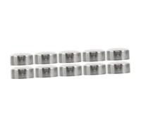 10 Pezzi Accessori Per Tubi Corrimano Inserti Per Fori Corrimano Tappo Terminale Corrimano Universale Protettore Del Tubo Raccordo Corrimano Ringhiera Sbarra Acciaio Inossidabile UKCOCO
