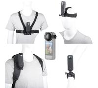 10 Pezzi Action Cam Kit per Insta360 X5 X4 X3 X2 Ace Pro Ace Pettorina Cinghie