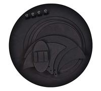 10 Pezzi ad Alta durezza Drum Sound off Tranquillo Gomma di Gomma Bass Snare Practice Pad Accessori per batterie, Set Batterie Silencieux Pads Practice Mute avec Cymbal Mutes