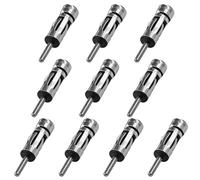 10 pezzi Adattatore Antenna Autoradio Adattatore, Adattatore Antenna Compatibile con Autoradio FM Universale, Adattatore Stereo Universale per Auto per Veicoli, per Ricevitore Stereo per Autoradio