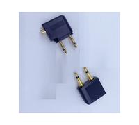 10 Pezzi Adattatore Jack da 3,5 mm Adattatore Convertitore per Cuffie Audio Connettore per Cuffie per Auricolari da Viaggio nel Aereo di Linea Aerea