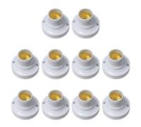 10 Pezzi Adattatore per Attacco E27 Portalampada E27 Adattatore per Lampada4799 [EEK: A]