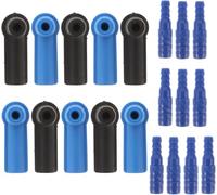 10 pezzi, adattatore per spurgo liquido freni 10 pezzi, realizzato in plastica, progettato per essere compatibile con un ampio va, up durante la manutenzione, il connettore preciso e progettato