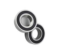 10 pezzi adatti Fit For cuscinetti a sfere a gola profonda 6003 2RS ZZ 17 * 35 * 10 mm 6003RS 6003Z DDU 2Z diametro interno 17 mm(6003 2RS Normal)