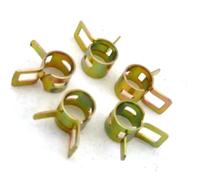 10 pezzi adatti for moto, scooter, auto, veicoli, ATV, go-kart, tubi flessibili for carburante, tubi dell'acqua, tubi dell'aria, morsetti a molla, anelli elastici da 8 mm