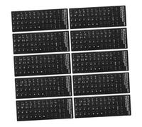 10 Pezzi Adesivi per Tastiera Portoghese per Notebook in Pvc | Lettere Applicate Singolarmente, per Comunicazione Linguistica ed Educazione, Rinnova L'aspetto della Tastiera