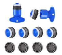 10 Pezzi Aeratore Rubinetto Cucina M21, M22, Filtri Rubinetti Lavandino con 2 Chiave Rompigetto Rubinetto, Filtro Rubinetto Acqua per Cucina Bagno