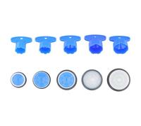 10 Pezzi Aeratore Rubinetto, Filtro Rubinetto M16.5, M18.5, M21.5, M22, M24, Chiave Rompigetto Rubinetto, Chiave Aeratore Rubinetto, per I Rubinetti, Blu