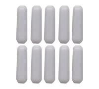 10 pezzi Agitatore magnetico in PTFE con barra di agitazione Piastra da laboratorio Asta magnetica (7X25mm)