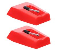 10 Pezzi Ago Girevole Ricambio Per Cartridge Rosso