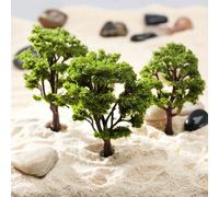 10 Pezzi Alberi Modello Giardino Wargame Treno Architettonico Scenario Layout
