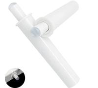 10 pezzi Ammortizzatore per Porta di Mobili Armadio Gate Buffer Chiavistelli per armadi Spingere Aprire il System di Porte per Riduzione del Rumore Anti collisione Assorbimento Degli Urti(bianco)