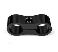 10 Pezzi AN6 AN-6 13,4 Mm Separatore Per Tubo Intrecciato Morsetto A Doppio