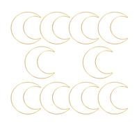 10 pezzi Anelli Lunari Acchiappasogni Cerchio in Metallo Anelli Cerchio in
