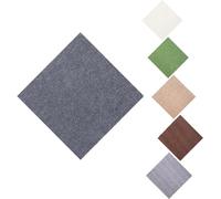 10 pezzi antiscivolo commerciale residenziale giunzione tappeto piastrelle buccia e bastone quadrati facile installazione fai da te autoadesivo protezione della zona del pavimento(Dark Gray,12x12in)