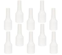10 Pezzi Apriampolla in Plastica Bianca, Portatile | Protegge le Mani da Schegge di Vetro, per Farmacisti e Caregiver, Uso in Cliniche e Assistenza