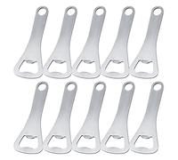 通用 10 Pezzi Apribottiglie a Lama in Acciaio Inossidabile per Birra, Bottle Opener per la Famiglia, Ristorante, Hotel, Cucina, Bar