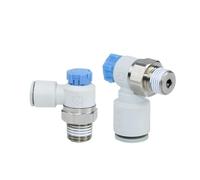 10 pezzi AS1211F AS2211F 3211F tipo regolatore valvola a farfalla con raccordo pneumatico one-touch(AS2211F-01-04SA)