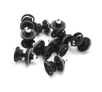 10 Pezzi Auto Targa Fissaggio Paraurti Clip Fermo Rivetti Pannello Porta Liner