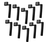 10 Pezzi Avvolgitore di Corde per Chitarra in ABS Nero | Strumento per Meccaniche e Banjo, Uso Domestico, Riduce Fatica Manuale, per Tecnici e Professionisti