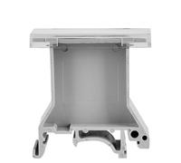 10 pezzi B1/B2 Marcatore Supporto Installazione Montaggio Guida DIN NS 35 Guida for UK PT Universale Morsettiera Strisce Etichetta di Marcatura Rapida(UK-B2)