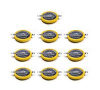 10 pezzi Batteria al litio EEMB CR2032 3V Batterie a bottone Batteria a bottone Li-MnO₂ 3V Certificata UL monouso (10 pezzi, CR2032)