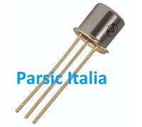 10 PEZZI= BC297 SI PLANAR EPITAXIAL PNP TRANSISTOR AUDIO DRIVERS TO-18