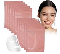 10 pezzi Bio Collagen Deep Hydration Mask, maschera al collagene durante la notte, maschera idratante viso, anti-rughe, collagene, coreano, maschere per la cura della pelle, migliorare l'elasticità