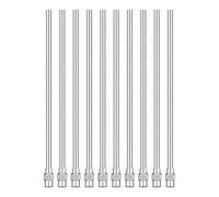 10 Pezzi Blunt Punta Erogazione Aghi 10.2cm 12 Acciaio Inox Blunt