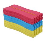 10 Pezzi Bobine di Avvolgimento in Schiuma Bobine di Stoccaggio per Lenza da Pesca Scheda di Avvolgimento della Linea Portatile