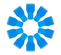 10 Pezzi Boccaglio di Ricambio per Camelbak, Blu Silicone Sostituzione Della Valvola Morso Parti Della Valvola del Morso del Pacchetto di Idratazione Accessori per la Vescica di Idratazione
