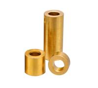 10 pezzi Boccola in ottone M3/M4/M5/M6/M7/M8, distanziatore distanziatore senza filettatura, cavo rotondo, lunghezza 2-20mm, M7x12x3mm(10pcs)