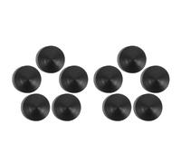 10 Pezzi Boccole Pivot per Truck Longboard in PU Nero da 16 MM | Truck Skateboard e Longboard, Alta Risposta e Stabilità, Riduce Oscillazioni e Usura Cuscinetti