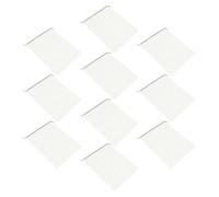 10 Pezzi Borsa Coulisse, Pieghevole, Plastico, Trasparente | Viaggio e Armadio, per Biancheria e Capi Stagionali, Separa Pulito e Sporco, Salva Spazio e Protegge