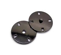 10 Pezzi Bottoni a Pressione Invisibili Rotondi Grandi Bottoni a Pressione per Giacca Giacca Chiusura Cappotto Accessori per Cucire Fai da Te, 23mm