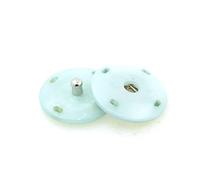10 Pezzi Bottoni a Pressione Invisibili Rotondi Grandi Bottoni a Pressione per Giacca Giacca Chiusura Cappotto Accessori per Cucire Fai da Te, 25mm