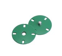 10 Pezzi Bottoni in Lega Verdi da Cucire per Abiti, Decorativi | Cucito e Lavori Creativi, Adatti a Tessuti e Capi, Stile Chic, Misura 34l 21, 0mm
