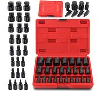 10 pezzi broken Head Bolt Screw Cap Extractor, Broken Head Screw Hexagon Socket Bolt Removal Tool, Screw Extractor Set, Damaged Bolt Extractor Set for Removing Broken Studs Bolts Socket Screws
