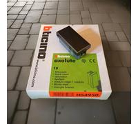 10 PEZZI BTICINO AXOLUTE HS4950 TASTO CIECO COPRIFORO 1 MODULO GRIGIO ANTRACITE