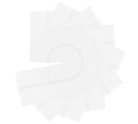 10 Pezzi Busta Invito Traslucida Vintage Bianca in Carta | Facile da Sigillare e Usare, Stile Semplice ed Elegante, Adatta a Famiglia, Amici, Insegnanti e Nonni