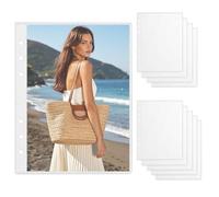 10 Pezzi Buste Di Plastica A5 Busta Perforata In Plastica Buste Perforate Trasparenti Busta Forata Tasche Fotografiche Raccoglitore Busta Porta Foto Per Raccoglitori A5 A 6 Anelli
