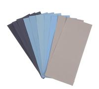 10 Pezzi Carta Abrasiva a Umido e Secco Ultra Fine 2000-20000 | Foglio Resistente allo Strappo, per Legno e Plastica, Finitura Delicata, Restauro Artigianale Interno