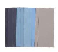 10 Pezzi Carta Abrasiva Bagnata e Asciutta 2000-20000 Grana | Fogli Resistenti allo Strappo, Trattamento Superfici Metalliche, per Restauro Artigianale, Legno e Plastica