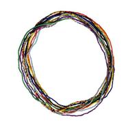 10 Pezzi Catena Perline Vita Multistrato Elegante | Gioielli per Corpo, Collana Corpo Pendente, Stile Semplice e Chic, per Halloween e Festival