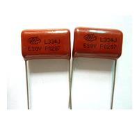 10 pezzi CBB 334 630V 334J CBB21 0.33uF 330nF P20 Componenti condensatore a film in polipropilene metallizzato Componente