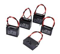 10 pezzi CBB61 condensatore di avviamento for ventola da soffitto, cappa aspirante 450 V 1,5 UF PAKMEZ